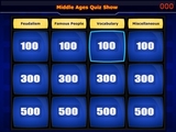 Middle Ages -Quiz Show - Interactive